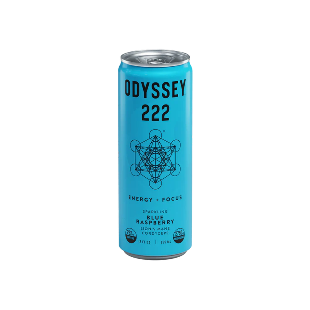 Odyssey Elixir 222 - Blue Raspberry Sparkling Energy Drink